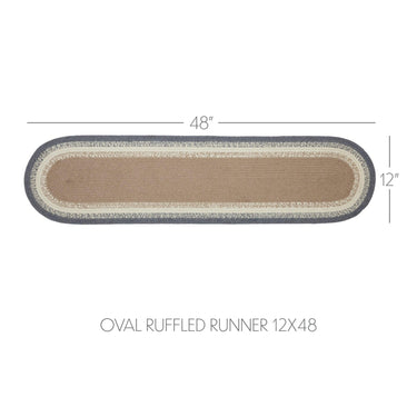 Finders Keepers Oval Runner 12x48 - The Fox Decor